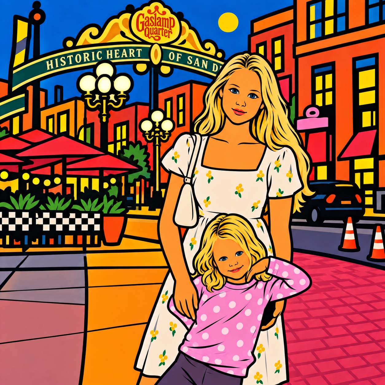 San Diego illustration 2
